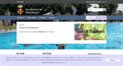 Desktop Screenshot of matadepera.cat